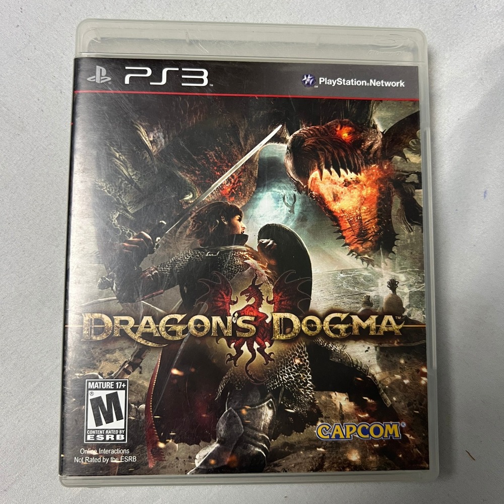 Capcom Dragon's Dogma PS3 Game Complete‎ Action RPG Adventure Playstation 3
